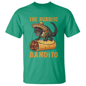 Funny Cinco De Mayo Chupacabra T Shirt The Burrito Bandito TS12 Irish Green Print Your Wear