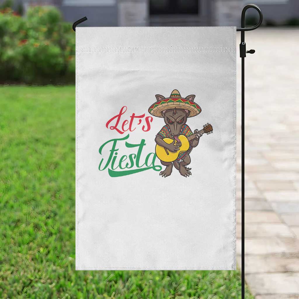 Funny Cinco De Mayo Chupacabra Garden Flag Lets Fiesta TS12 Print Your Wear