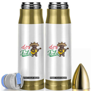Funny Cinco De Mayo Chupacabra Bullet Tumbler Lets Fiesta TS12 White Print Your Wear