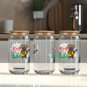 Funny Cinco De Mayo Chupacabra Glass Can Lets Fiesta TS12 Print Your Wear