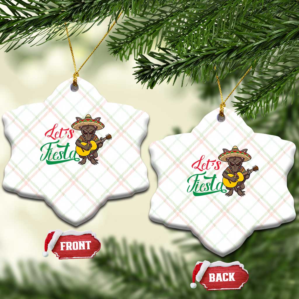 Funny Cinco De Mayo Chupacabra Ceramic Ornament Lets Fiesta TS12 Print Your Wear