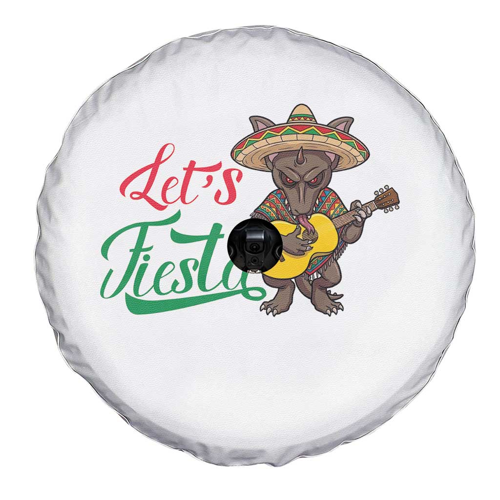 Funny Cinco De Mayo Chupacabra Spare Tire Cover Lets Fiesta TS12 Print Your Wear
