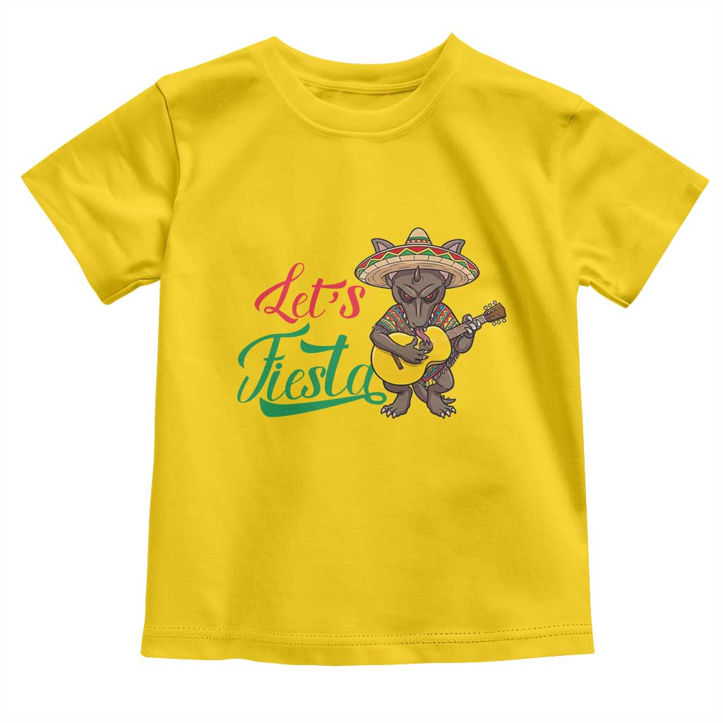 Funny Cinco De Mayo Chupacabra Toddler T Shirt Lets Fiesta TS12 Daisy Print Your Wear
