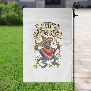Funny Chupacabra Lets Fiesta Garden Flag Cinco De Mayo Gift TS12 Print Your Wear