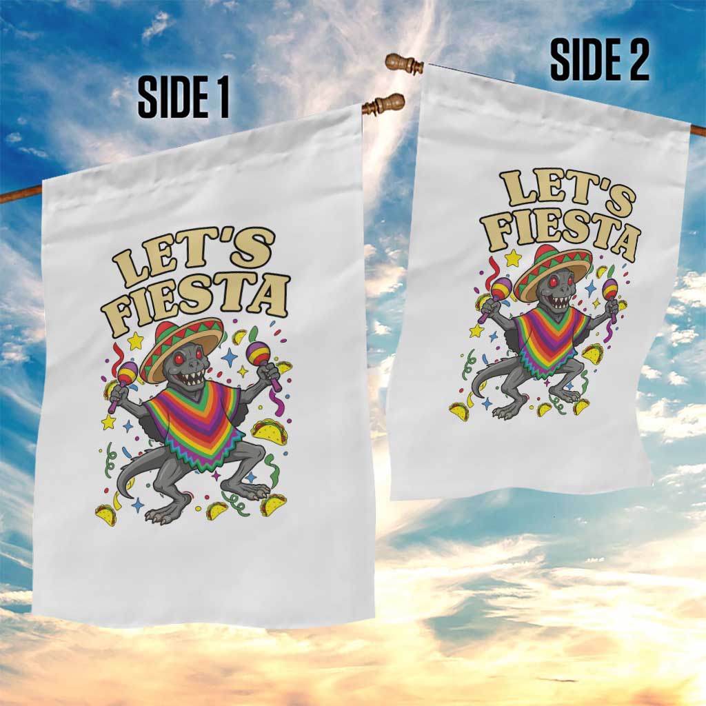 Funny Chupacabra Lets Fiesta Garden Flag Cinco De Mayo Gift TS12 Print Your Wear