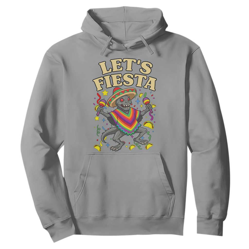Funny Chupacabra Lets Fiesta Hoodie Cinco De Mayo Gift TS12 Sport Gray Print Your Wear