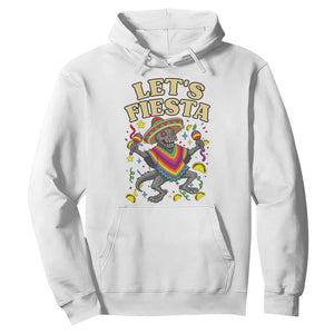 Funny Chupacabra Lets Fiesta Hoodie Cinco De Mayo Gift TS12 White Print Your Wear