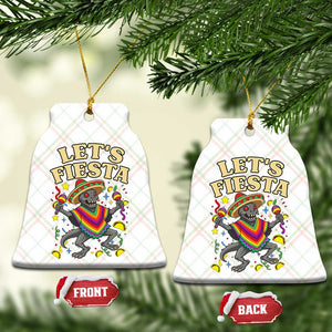 Funny Chupacabra Lets Fiesta Ceramic Ornament Cinco De Mayo Gift TS12 Print Your Wear