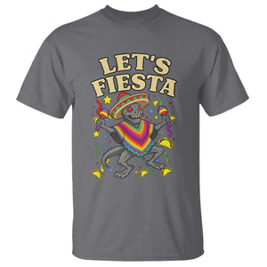 Funny Chupacabra Lets Fiesta T Shirt Cinco De Mayo Gift TS12 Charcoal Print Your Wear
