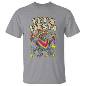 Funny Chupacabra Lets Fiesta T Shirt Cinco De Mayo Gift TS12 Sport Gray Print Your Wear