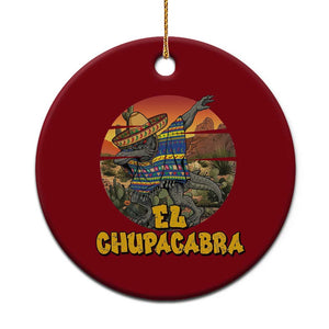 Funny Cinco De Mayo Cryptid Lover Gift Ceramic Ornament El Squatcho Dabbing TS12 1pc Red Print Your Wear