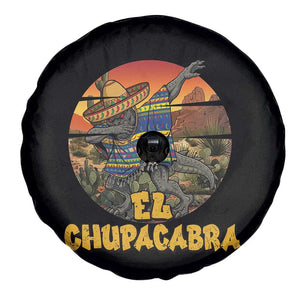 Funny Cinco De Mayo Cryptid Lover Gift Spare Tire Cover El Squatcho Dabbing TS12 Print Your Wear