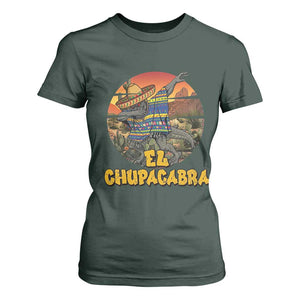Funny Cinco De Mayo Cryptid Lover Gift T Shirt For Women El Squatcho Dabbing TS12 Dark Forest Green Print Your Wear