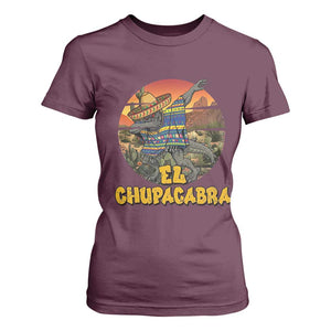 Funny Cinco De Mayo Cryptid Lover Gift T Shirt For Women El Squatcho Dabbing TS12 Maroon Print Your Wear