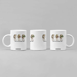 Introverted Moms Club Frog Graphic Coffee Mug Funny Mothers Day Gift TS12 Print Your Wear