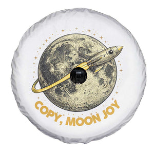 Copy Moon Joy Space Lover Lunar Mission Spare Tire Cover Astronaut Sci Fi Graphic TS12 Print Your Wear