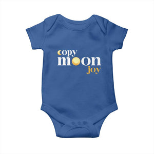 Copy Moon Joy Statement Full Moon Baby Onesie Space Exploration Lunar Journey 2026 TS12 Royal Blue Print Your Wear