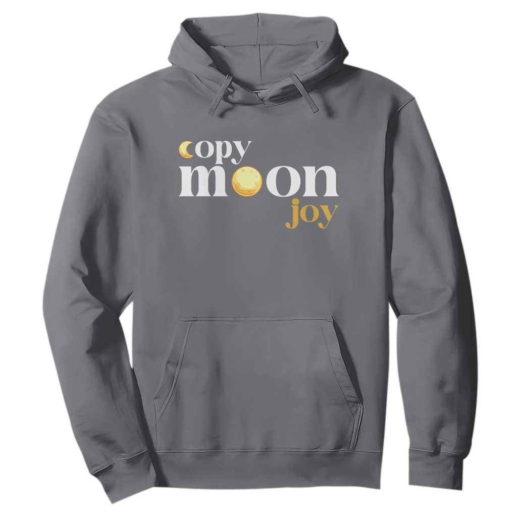 Copy Moon Joy Statement Full Moon Hoodie Space Exploration Lunar Journey 2026 TS12 Charcoal Print Your Wear