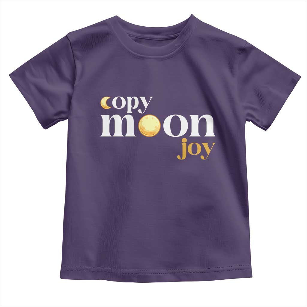 Copy Moon Joy Statement Full Moon Toddler T Shirt Space Exploration Lunar Journey 2026 TS12 Purple Print Your Wear