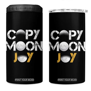 Lunar Mission Astronaut Space Lover 4 in 1 Can Cooler Tumbler Copy Moon Joy Sci Fi Graphic TS12 One Size: 16 oz Black Print Your Wear