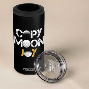 Lunar Mission Astronaut Space Lover 4 in 1 Can Cooler Tumbler Copy Moon Joy Sci Fi Graphic TS12 Print Your Wear