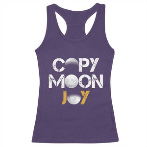 Lunar Mission Astronaut Space Lover Racerback Tank Top Copy Moon Joy Sci Fi Graphic TS12 Purple Print Your Wear