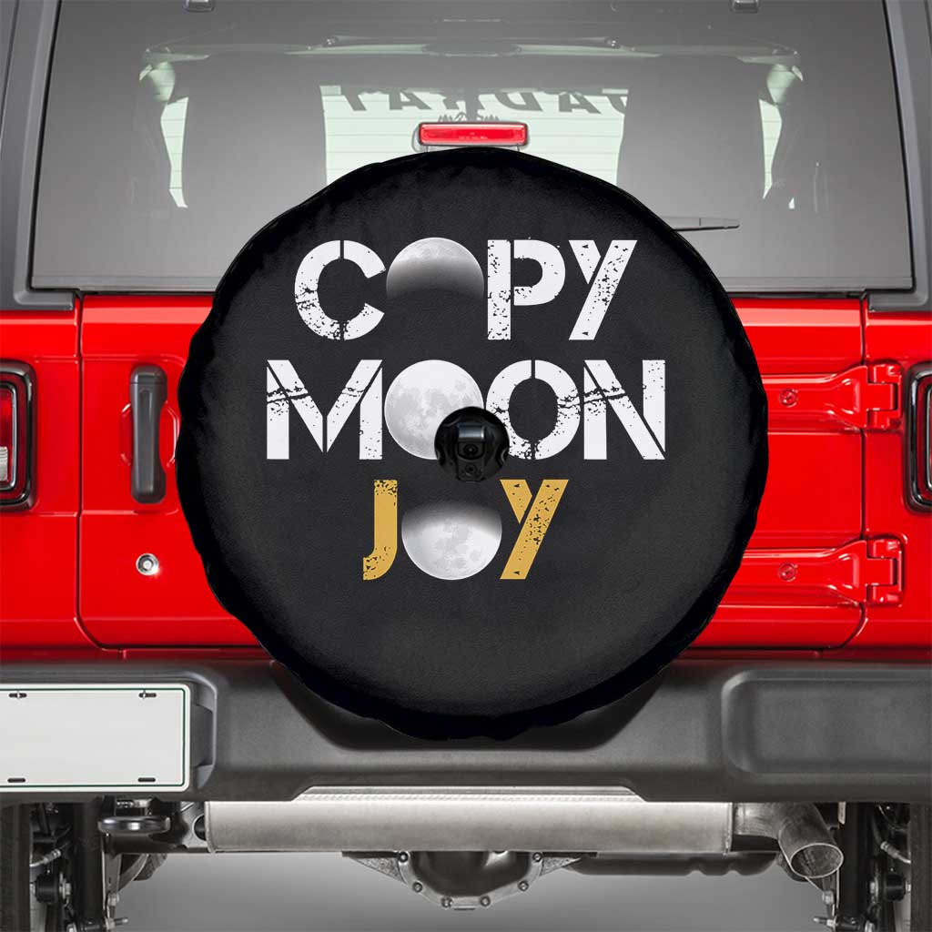 Lunar Mission Astronaut Space Lover Spare Tire Cover Copy Moon Joy Sci Fi Graphic TS12 Black Print Your Wear