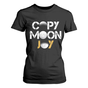 Lunar Mission Astronaut Space Lover T Shirt For Women Copy Moon Joy Sci Fi Graphic TS12 Black Print Your Wear