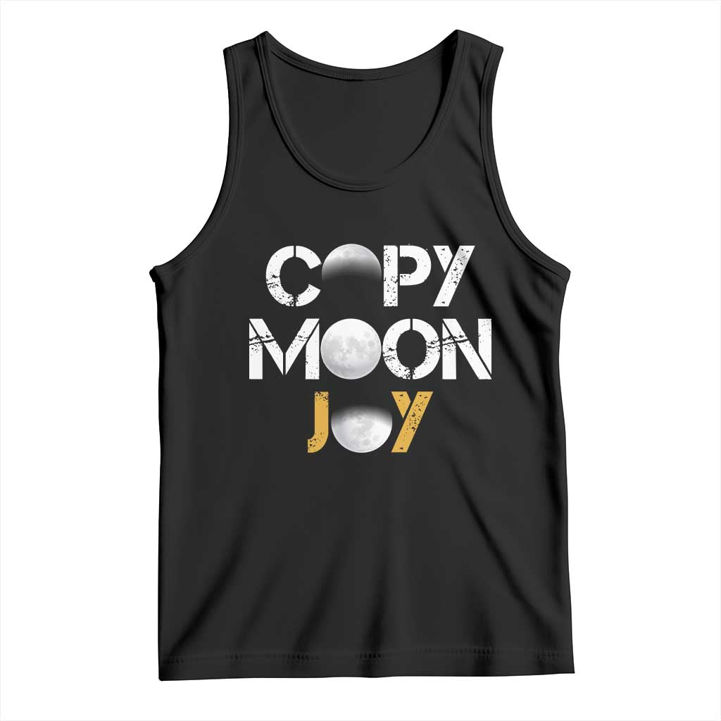 Lunar Mission Astronaut Space Lover Tank Top Copy Moon Joy Sci Fi Graphic TS12 Black Print Your Wear