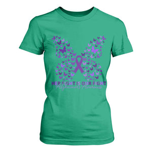 Alzheimers Awareness Butterfly Support Gift T Shirt For Women Her Fight Our Fight