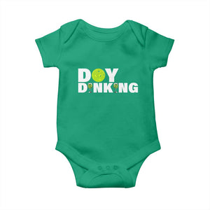 Pickleball Lover Baby Onesie Day Dinking Drinking Gift TS12 Irish Green Print Your Wear