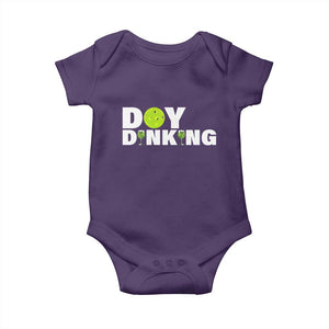 Pickleball Lover Baby Onesie Day Dinking Drinking Gift TS12 Purple Print Your Wear