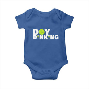 Pickleball Lover Baby Onesie Day Dinking Drinking Gift TS12 Royal Blue Print Your Wear