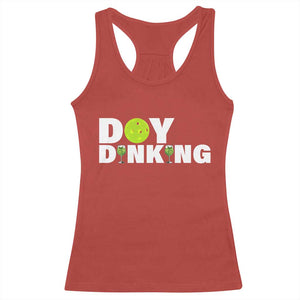 Pickleball Lover Racerback Tank Top Day Dinking Drinking Gift TS12 Red Print Your Wear