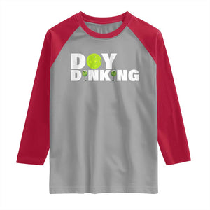 Pickleball Lover Raglan Shirt Day Dinking Drinking Gift TS12 Sport Gray Red Print Your Wear