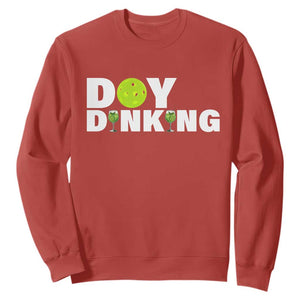 Pickleball Lover Sweatshirt Day Dinking Drinking Gift TS12 Red Print Your Wear
