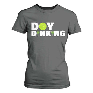 Pickleball Lover T Shirt For Women Day Dinking Drinking Gift TS12 Dark Heather Print Your Wear