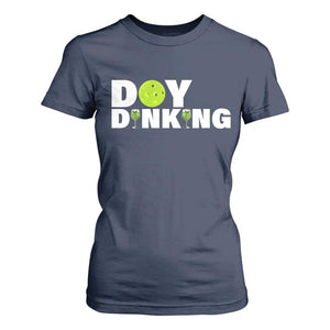 Pickleball Lover T Shirt For Women Day Dinking Drinking Gift TS12 Navy Print Your Wear