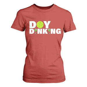 Pickleball Lover T Shirt For Women Day Dinking Drinking Gift TS12 Red Print Your Wear