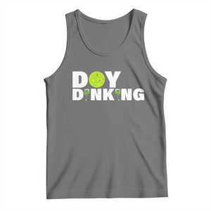 Pickleball Lover Tank Top Day Dinking Drinking Gift TS12 Black Heather Print Your Wear
