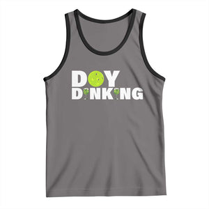 Pickleball Lover Tank Top Day Dinking Drinking Gift TS12 Deep Heather Black Print Your Wear