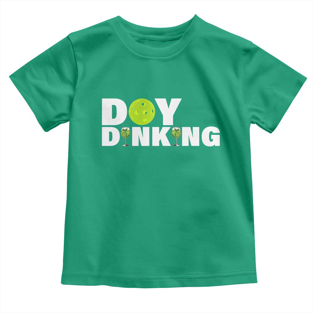 Pickleball Lover Toddler T Shirt Day Dinking Drinking Gift TS12 Irish Green Print Your Wear