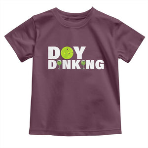 Pickleball Lover Toddler T Shirt Day Dinking Drinking Gift TS12 Maroon Print Your Wear