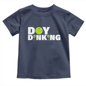 Pickleball Lover Toddler T Shirt Day Dinking Drinking Gift TS12 Navy Print Your Wear