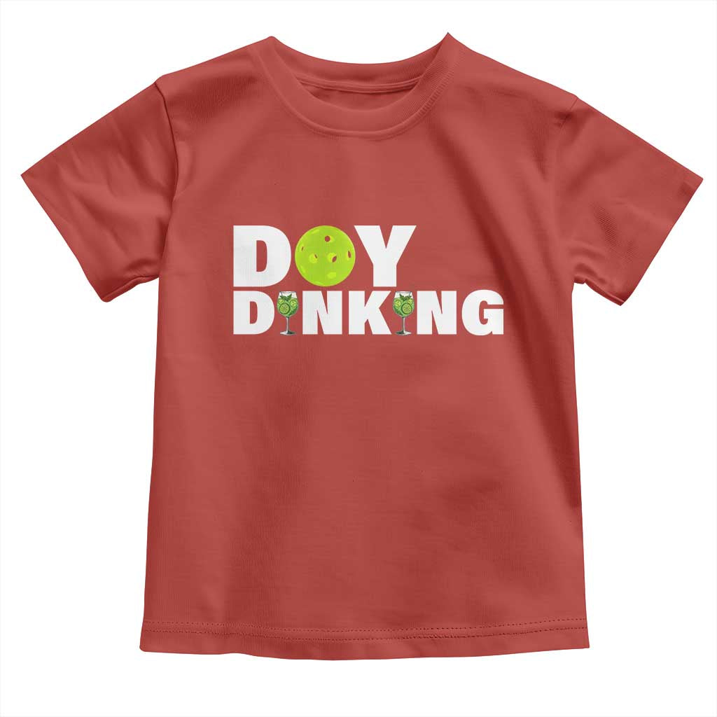 Pickleball Lover Toddler T Shirt Day Dinking Drinking Gift TS12 Red Print Your Wear