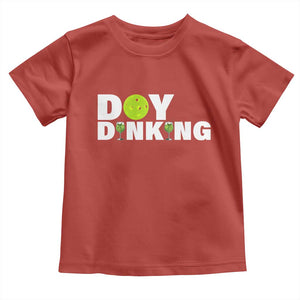 Pickleball Lover Toddler T Shirt Day Dinking Drinking Gift TS12 Red Print Your Wear