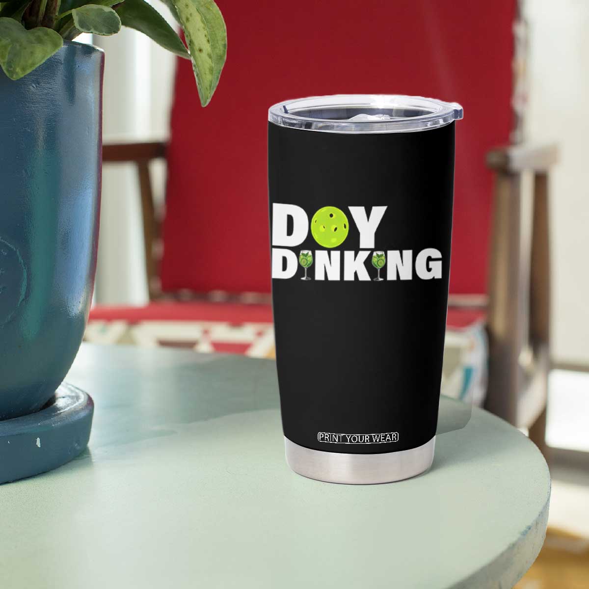 Pickleball Lover Tumbler Cup Day Dinking Drinking Gift TS12 Print Your Wear