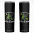 Funny Pickle Playing Pickleball Skinny Tumbler If You Want Soft Serve Eat Ice Cream TS12 Black Print Your Wear