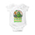 Funny Pickleball Lover Baby Onesie Pickle Ballin Quote TS12 White Print Your Wear