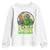 Funny Pickleball Lover Youth Sweatshirt Pickle Ballin Quote TS12 White Print Your Wear